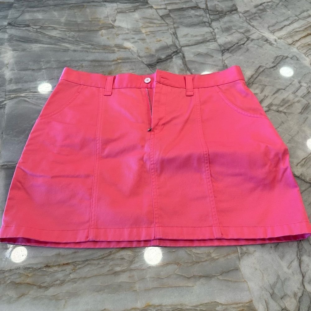 Pink Mini Skirt
